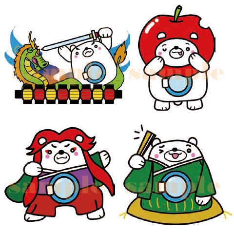 47都道府県「ご当地洗太くん」